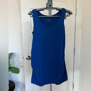 Maternity Tank Top set, Blue and Pink. Size Small